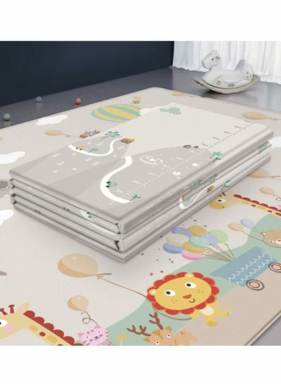 Buy Collapsible Baby Play Mat Thickness  Infant Blanket 200x180cm in UAE