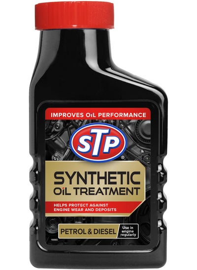 Buy Synthetic Oil Treatment, 300Ml, Petrol And Diesel, Protects Against Engine Wear And Deposits, 1 Piece in UAE