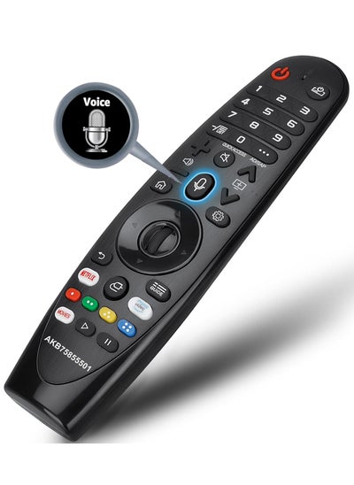 Buy LG Voice Magic Remote Control Replacement for LG-Smart-TV Compatible With AN-MR20GA AN-MR19BA For LG UHD OLED QNED NanoCell 4K 8K Models With Google/Alexa Voice Recognition and Pointer Function in UAE