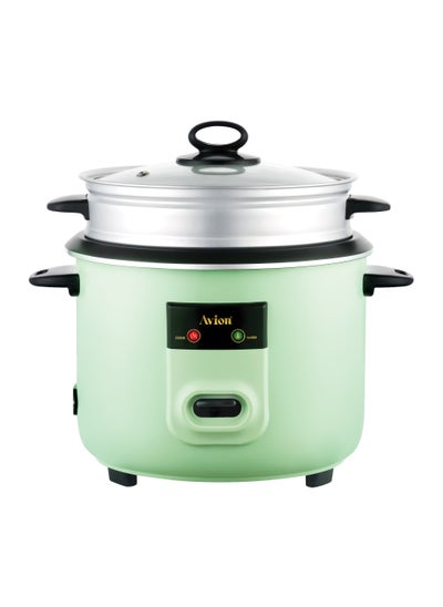 Buy Avion Automatic rice cooker 1.2 Litre |one touch easy oparation | cook ,warm and steam function |400 W| 2 year warranty in UAE