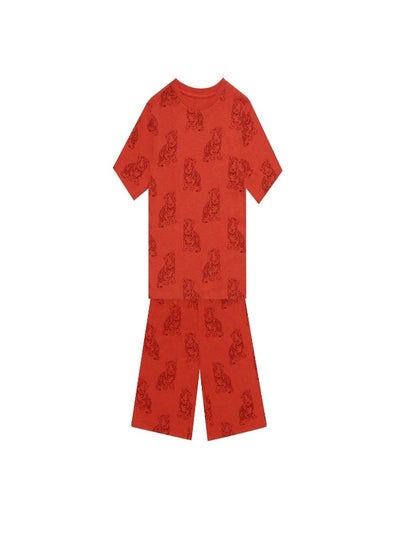 Buy Greentreat Boys Bamboo Loungewear Set in Saudi Arabia