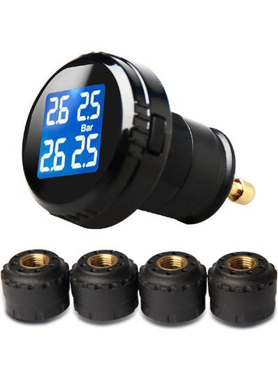 Buy 5-Piece Tire Pressure Monitor And Sensor Set in Saudi Arabia