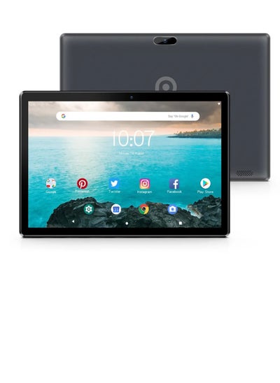 Buy M10 Tablet 10.1 Inch Quad Core Android 10 64GB WiFi Bluetooth 3G Phone Call in Saudi Arabia