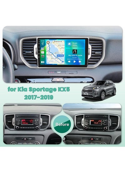 اشتري Android Car Stereo For Kia Sportage 2016-2018 With Apple Carplay Android Auto Wireless WiFi DSP FM&AM BT AHD Camera Included Quick Boot Touchscreen  2 32GB Carplay في الامارات