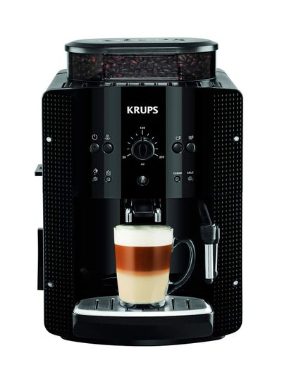 Buy Fully Automatic Espresso and Cappuccino Coffee Machine 1.8 L, Automatic Cleaning, Milk System with Cappuccino Plus Nozzle | EA8108 | Black in UAE