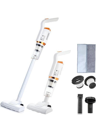 Buy Cordless Rechargeable High Suction Vacuum Cleaner With USB Cable in Saudi Arabia