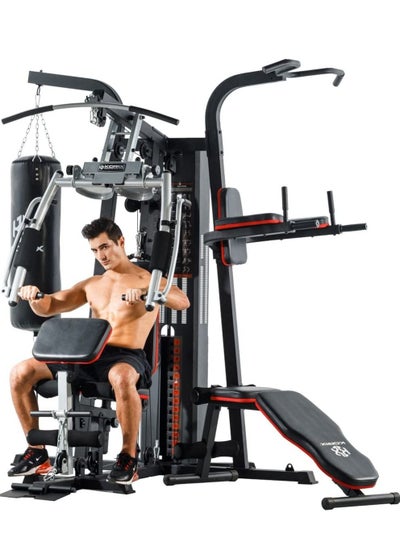 Buy Multi-functional Home Gym Three-Stations with Weights 65 KG in Egypt