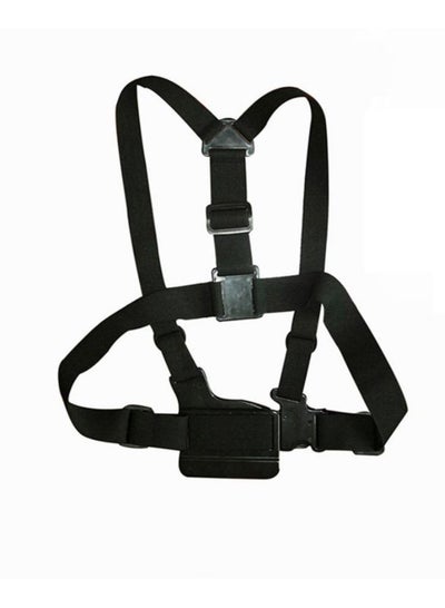 اشتري Camera Chest Mount Strap Harness Fit for Gopro Hero 3+/3/2/1 hero4 Adjustable Cell Phone with Sports Installation Bracket kit Mobile Bracket Backpack Clip Holder في السعودية