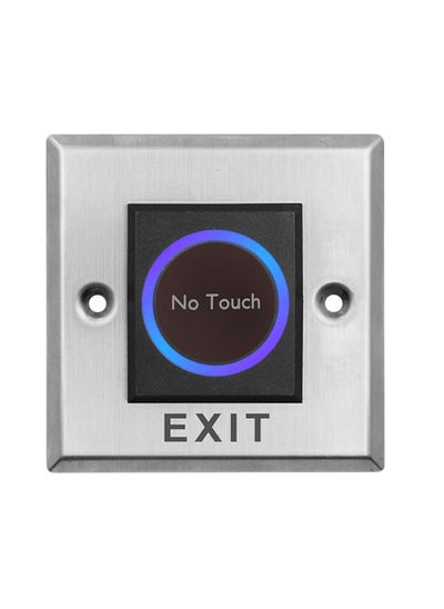 اشتري Touchless Exit Button Switch No Touch Door Infrared Sensor with LED Input DC12V Output COM/NC/NO for Access Control Systems Gates and Garage Openers في الامارات