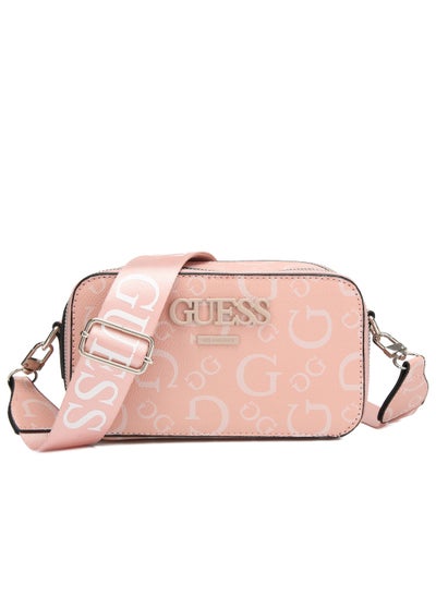 Buy GUESS Lewistown Double-Zip Logo Crossbody in Saudi Arabia