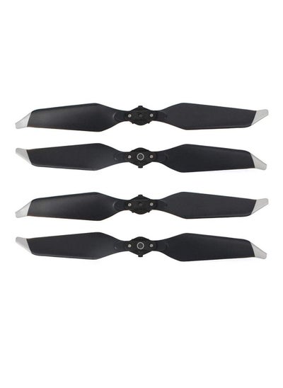 اشتري 4pcs Propellers Blade for DJI Mavic PRO Quadcopter Platinum 8331 Low-Noise Quick-Release Silver Spare Part في الامارات