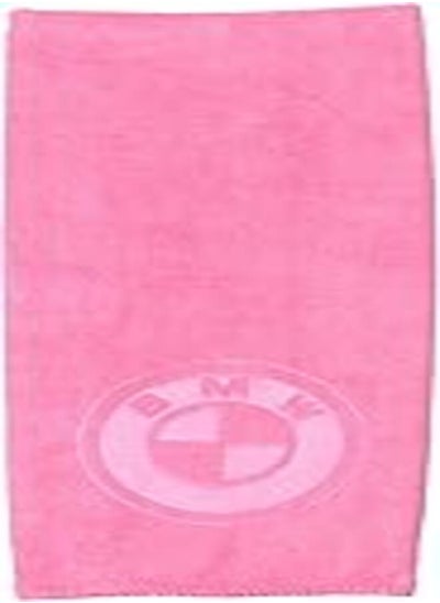 Buy BMW Car Drying Towel, Free Microfiber Cleaning Cloth, Premium Professional Soft Microfiber Towel, Super Absorbent Detailing Towel for Car/Windows/Screen/Kitchen - Pink in Egypt