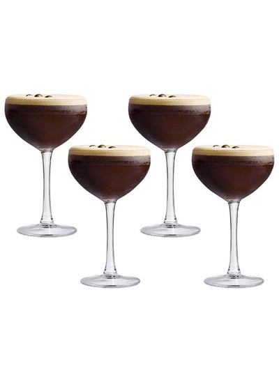 Buy Royal Leerdam Expresso Martini Cocktail Glass Set 240ml in UAE