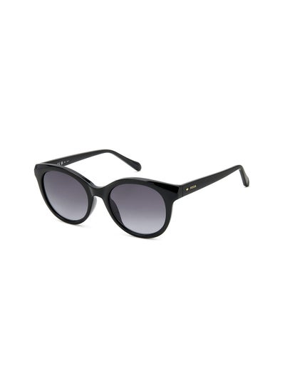 Buy Women's UV Protection Round Sunglasses - Fos 3146/G/S Black 53 - Lens Size: 53 Mm in Saudi Arabia