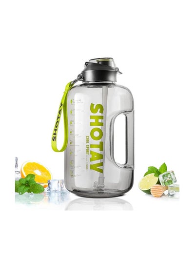 Buy Water Bottle, BPA-Free, Leak-Proof, and Time Marker for Fitness, School, and Outdoor Adventures, 1.5 L in Egypt