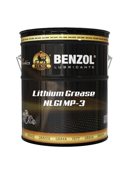 Buy BENZOL Lithium Grease NLGI MP-3 15kg in UAE