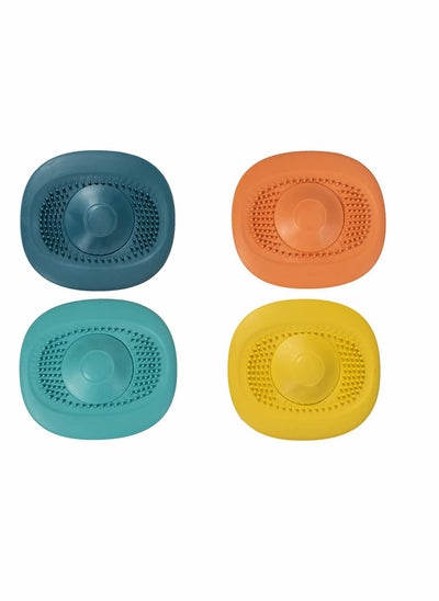 اشتري Silicone Hair Stopper Shower Drain Covers, Bathtub and Protectors في الامارات