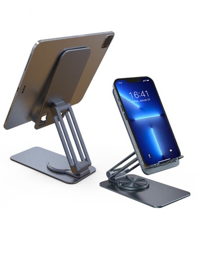 اشتري Jmary MK60 Rotating Stable and Antiskid wide compatibility foldable Desktop Holder For Mobile and Tablet في الامارات