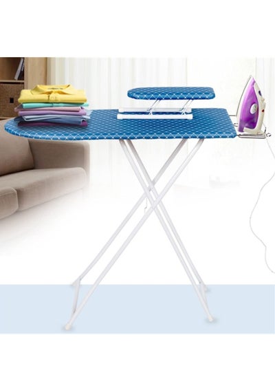 Buy Steam Ironing Station,Ironing Board, Heat-Resistant Covered Ironing Board, Anti-Slip Foldable Ironing Rack in UAE