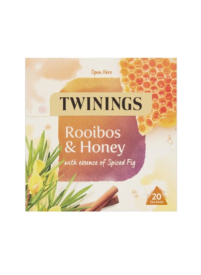 Buy Rooibos & Honey with Essence of Spiced Fig 20 Tea Bags in UAE