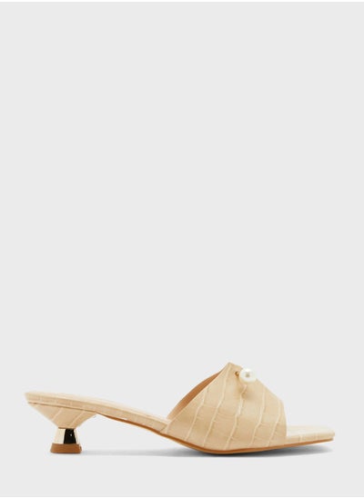 Buy One Strap Low Heel Sandals in UAE