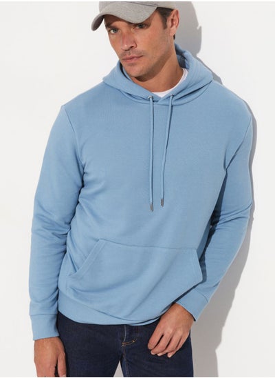 اشتري Casual Kangaroo Pocket Hoodie في الامارات