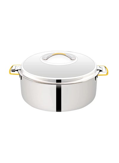 Buy Stainless Steel Hotpot Rasha Casserole Thermal Serving HotPot Keeps Food Hot for Long Time in UAE