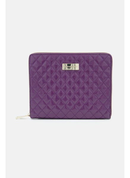 Buy 10 Inch Quilted iPad case, Purple in UAE