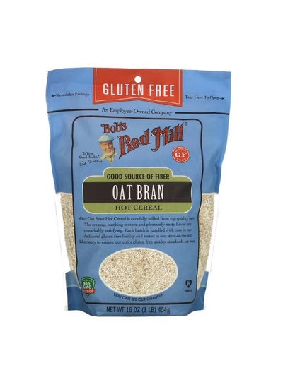 Buy Oat Bran Hot Cereal Gluten Free 16 oz 454 g in UAE