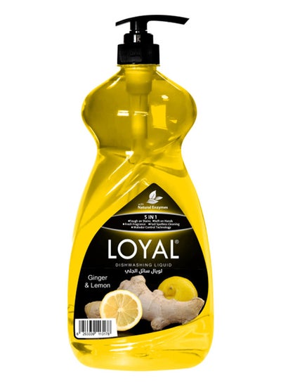 Buy 5 in 1 Dishwashing Liquid - Ginger & Lemon 1.5L in UAE