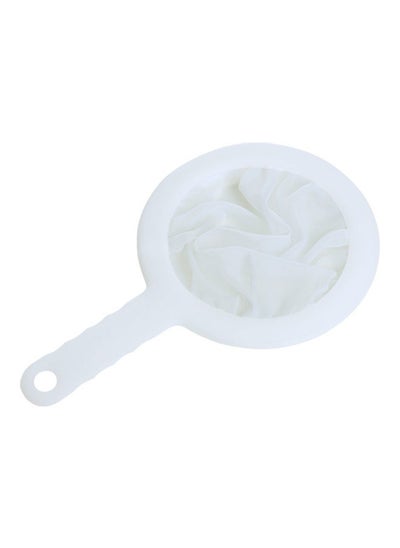 Buy Mesh Strainer Ultra Fine Soy Milk Filter White in Saudi Arabia