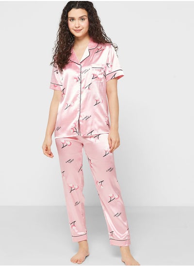 Buy Printed Pyjama Set in Saudi Arabia