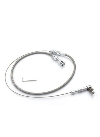 Buy 24inch Braided Throttle Cable Kits Can be Cut to Fit any Application in Saudi Arabia