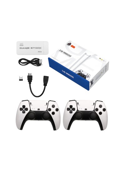 اشتري Wireless Retro Game Console, HD 4K Classic 20000 Games, Mini Arcade Two Player Plug & Play Video Game Stick, 23 Classic Emulators Definition HDMI Output Adults Kids Gift (64GB) في الامارات