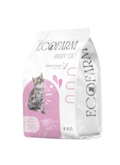 Buy ECOFARM Baby Cat Dry Food 4KG in Egypt