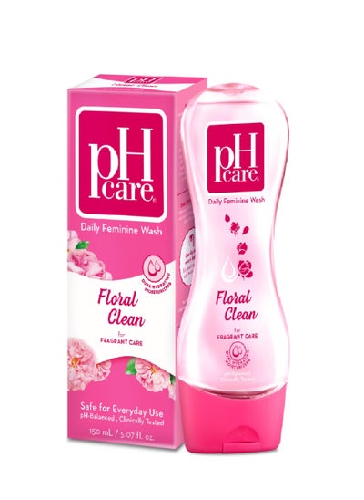 Buy Daily Feminine Wash Floral Clean 150Ml in UAE