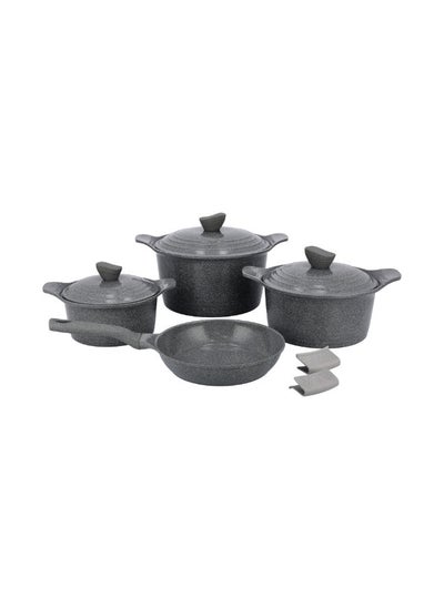 Buy 7 Pcs Cast Aluminum Cookware Set in Saudi Arabia