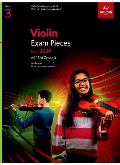 اشتري Violin Exam Pieces from 2024, ABRSM Grade 3, Violi في الامارات