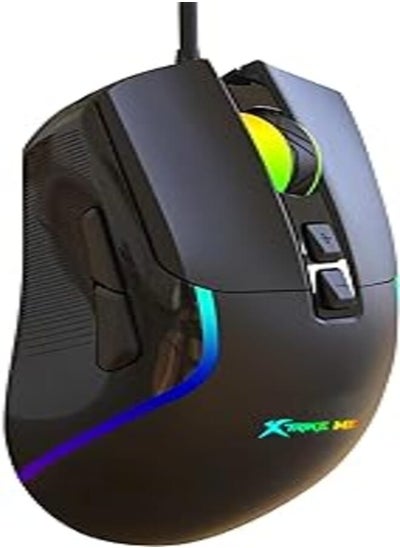 Buy XTRIKE ME GM313 RGB Gaming Mouse - Optical Sensor 7,200 DPI - 7 Programmable Buttons - Only 82G in Egypt