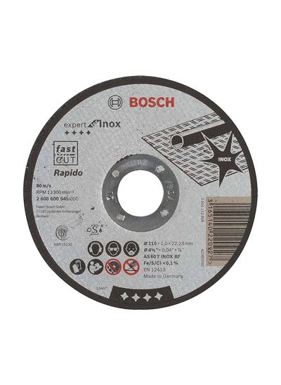 Buy Bosch Bosch Cutting Disc 115X22.2X1Mm in UAE