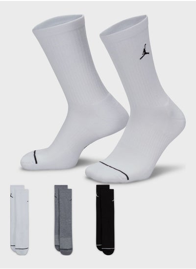 Buy 3 Pair Of Jordan Everyday Cush Socks in Saudi Arabia