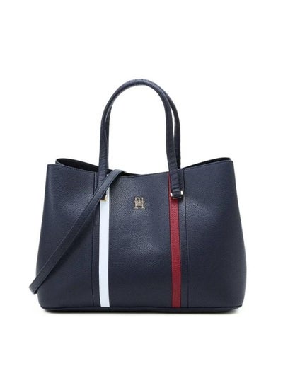 اشتري Tommy Hilfiger Emblem Satchel Handbag Women في مصر