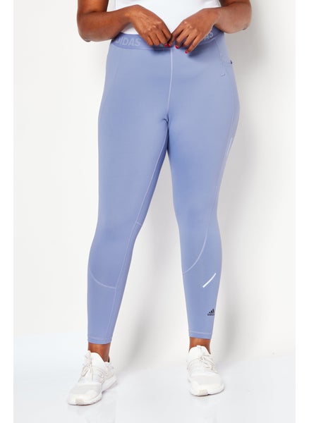 اشتري Women Plus Size Training Tights, Blue في الامارات