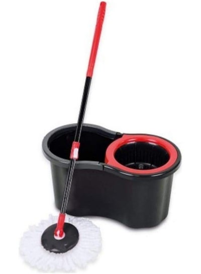 Buy 360 Degree Spin Mop and Bucket Set Multicolour in Saudi Arabia