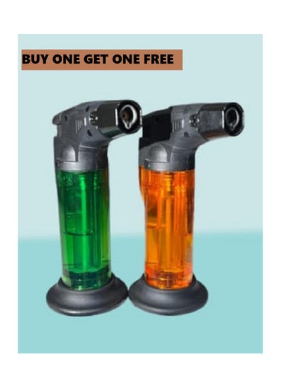 Buy 2pc TorchZilla Series Windproof Jet Flames Butane Torch Lighter in UAE