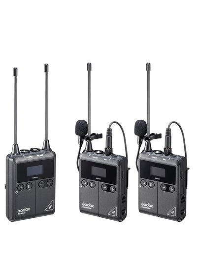 اشتري Godox WMicS1 Kit2 UHF Wireless Mic System في مصر