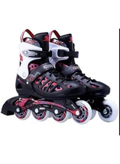 Buy cougar Skating shoes double calf single row L:(41-44) black/red model:mzs308n in Egypt