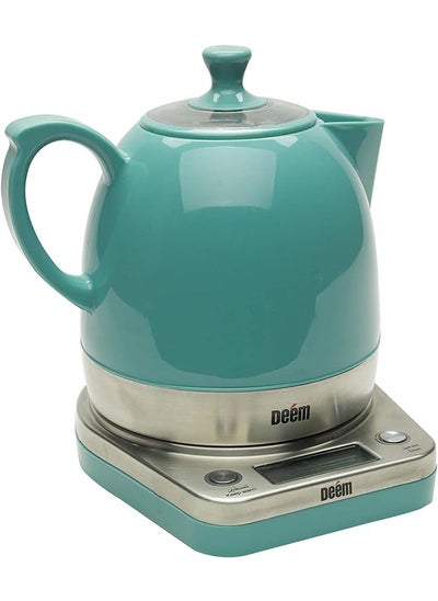 Buy Karak Tea Maker Multicolor 1.2 Liter Turquoise Ad Epkt 1012A in Saudi Arabia