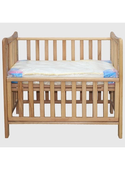 Buy Wooden Baby Cot 100x60 CM in Egypt
