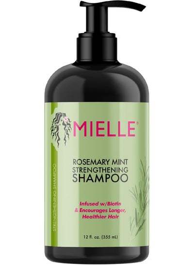 Buy Mielle Organics Rosemary Mint Strengthening Shampoo Infused with Biotin in UAE